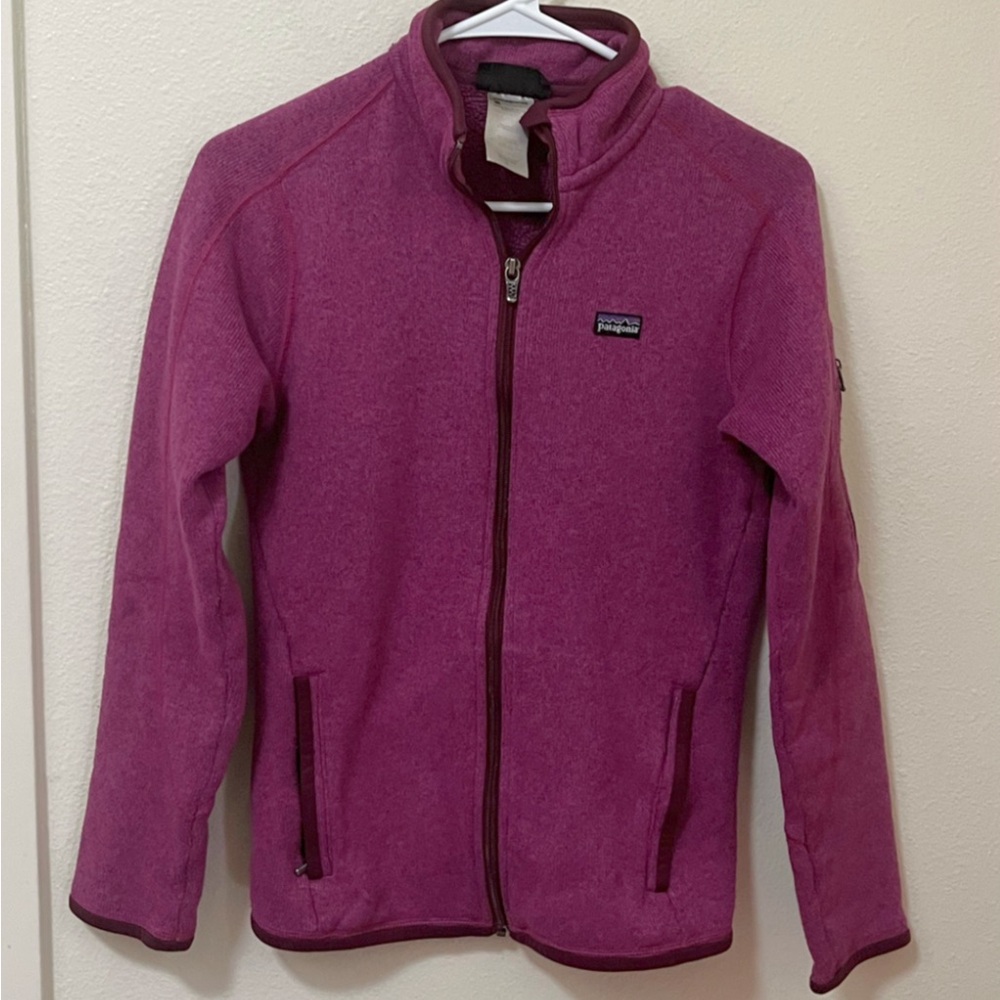 •PATAGONIA• Better Sweater Zip Up Purple Fleece Lined